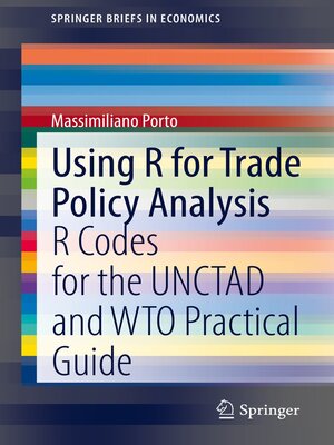 cover image of Using R for Trade Policy Analysis